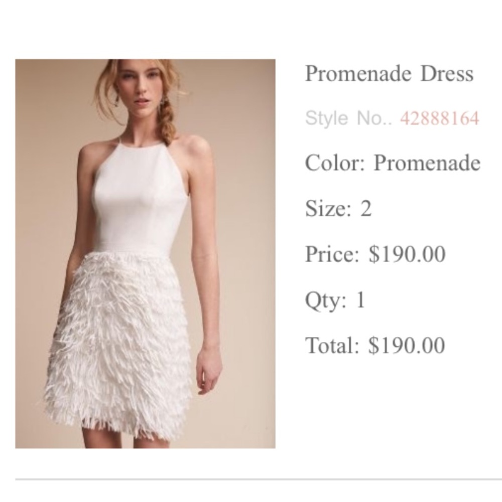 BHLDN Fringe Dress